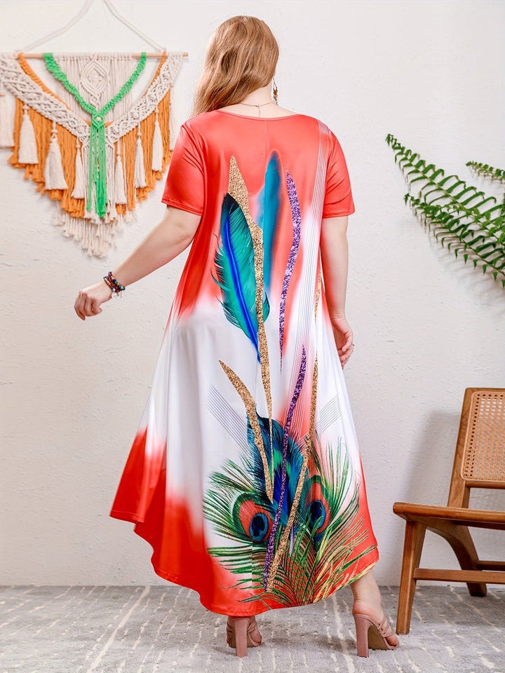 Karen - Plus Size Floral Dress