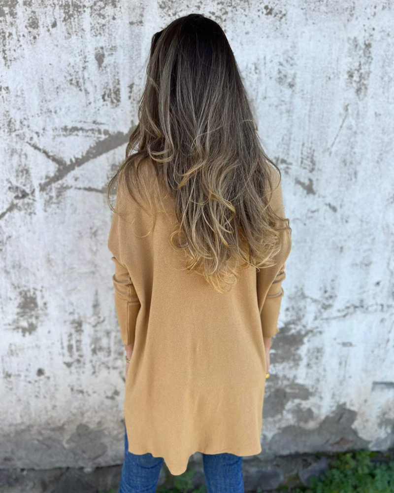 Anya | Soft Drape V-Neck Top - Flattering in all the right places