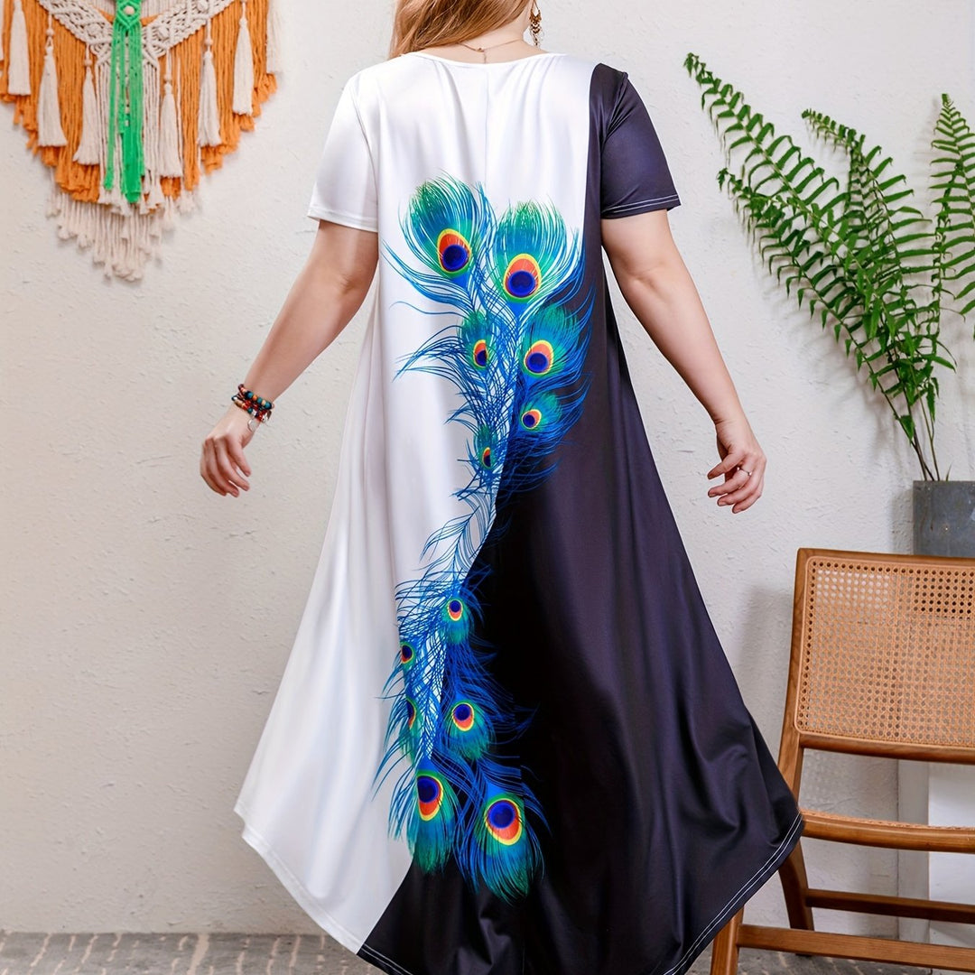 Karen - Plus Size Floral Dress