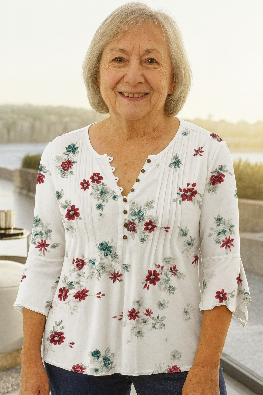 Ayla | Elegant Artististic Top