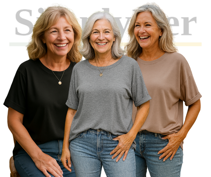 Leora | Everyday Ease Tee (3-pack)