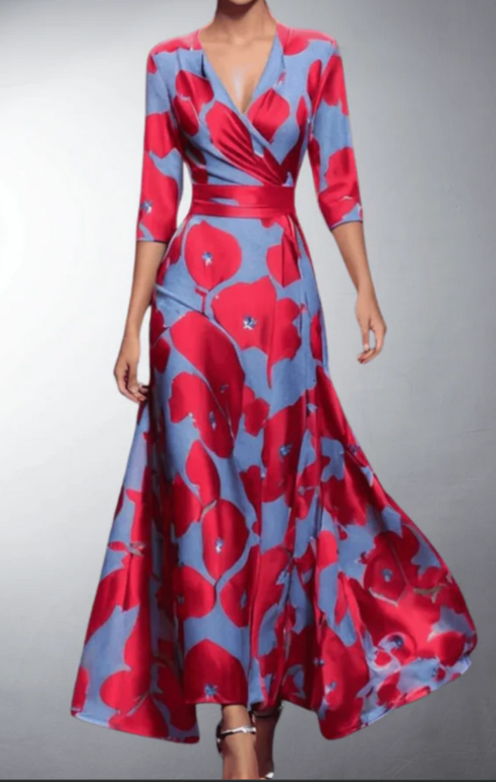 Maite - Long Floral Dress