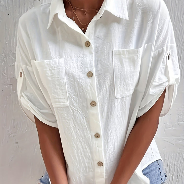 Ellie™ – Casual Linen Shirt