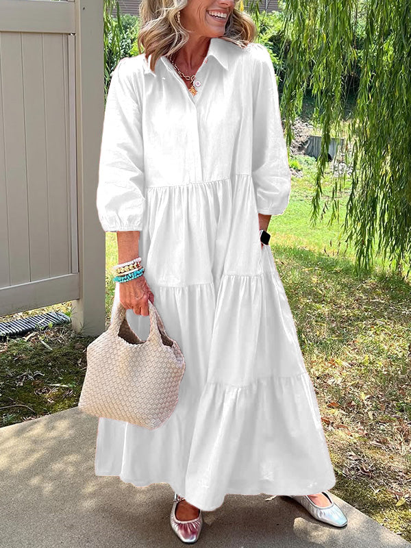 Emily™ | Relaxed Tiered Maxi Dress