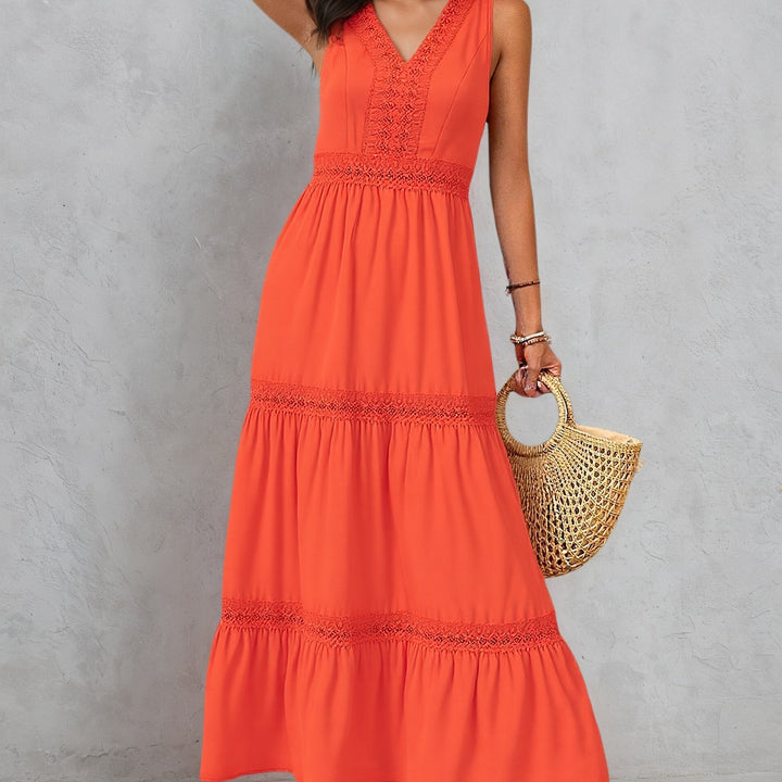Béatrice - Long Lace Dress