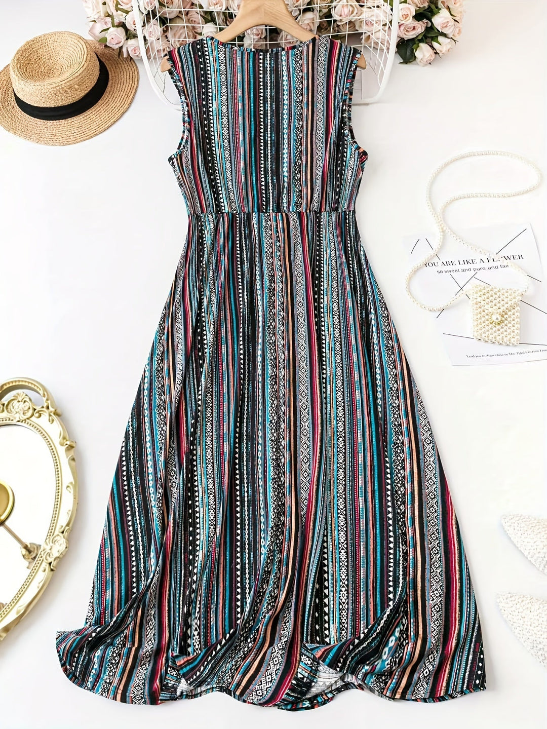 Leire – Striped Summer Dress