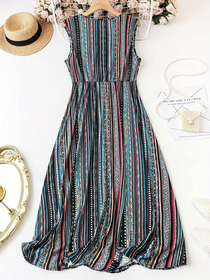 Leire – Striped Summer Dress