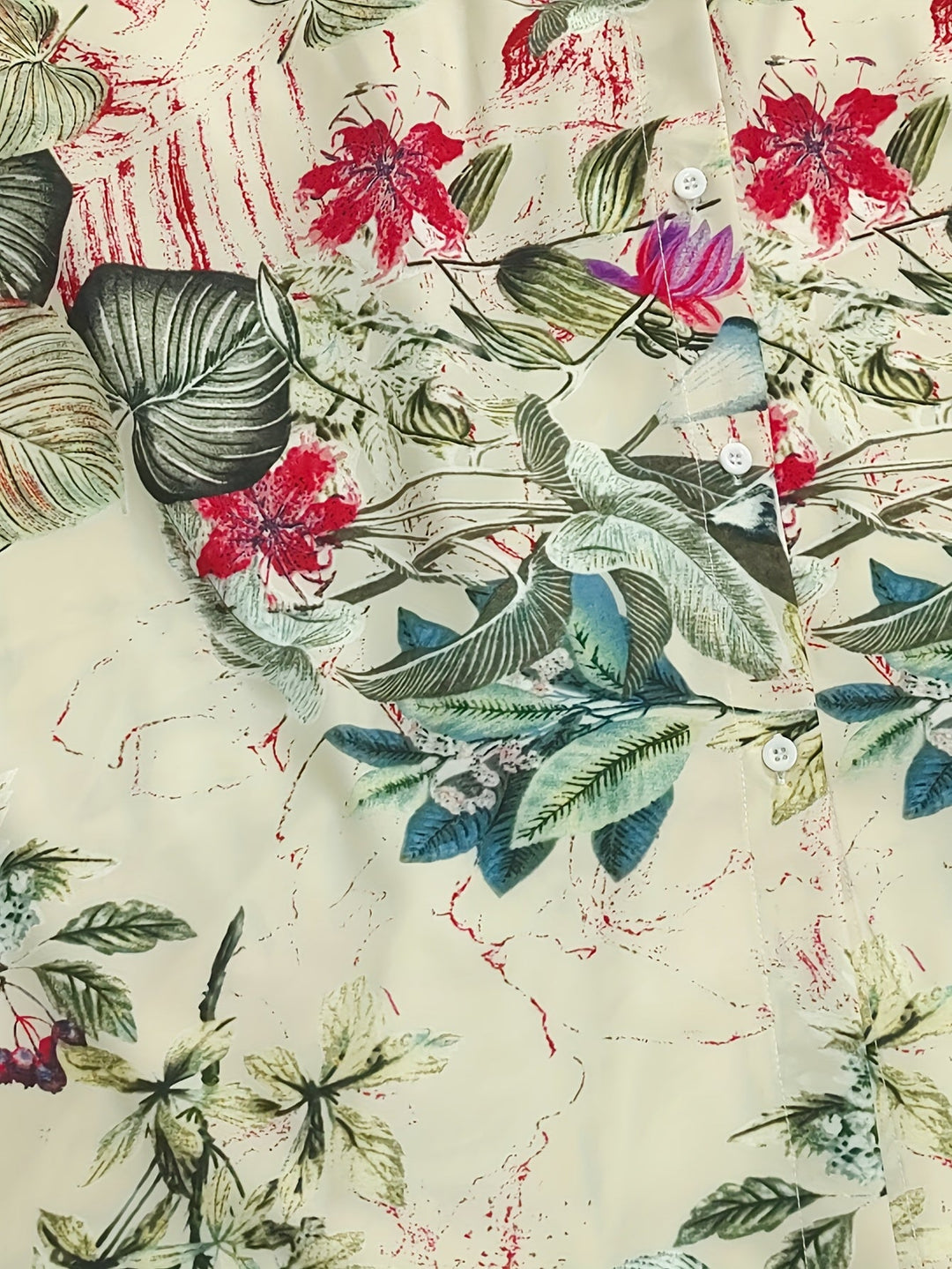 Stasia – Elegant Floral Shirt Dress with Pockets