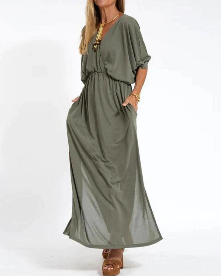 Danielle™ | Dolman Sleeve Maxi Dress