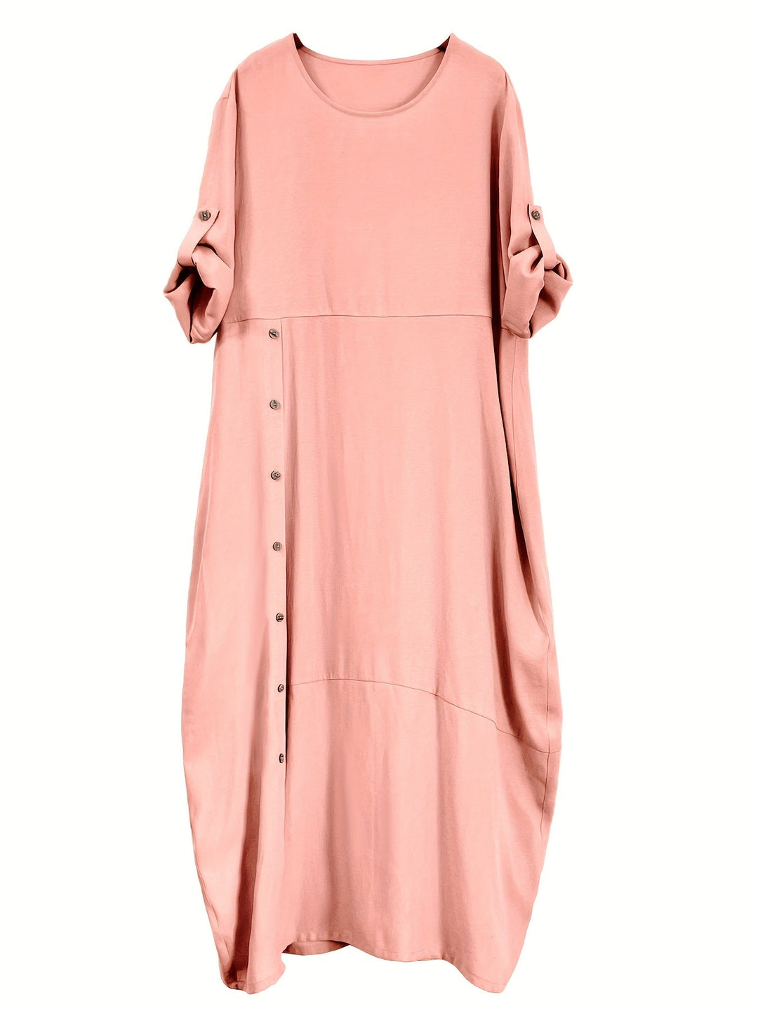 Chloe™ | Side-Button Maxi Dress
