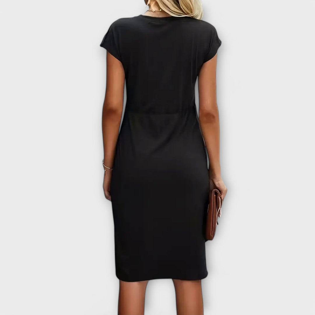 Clara - Elegant Figure-Fitted Dress for Women