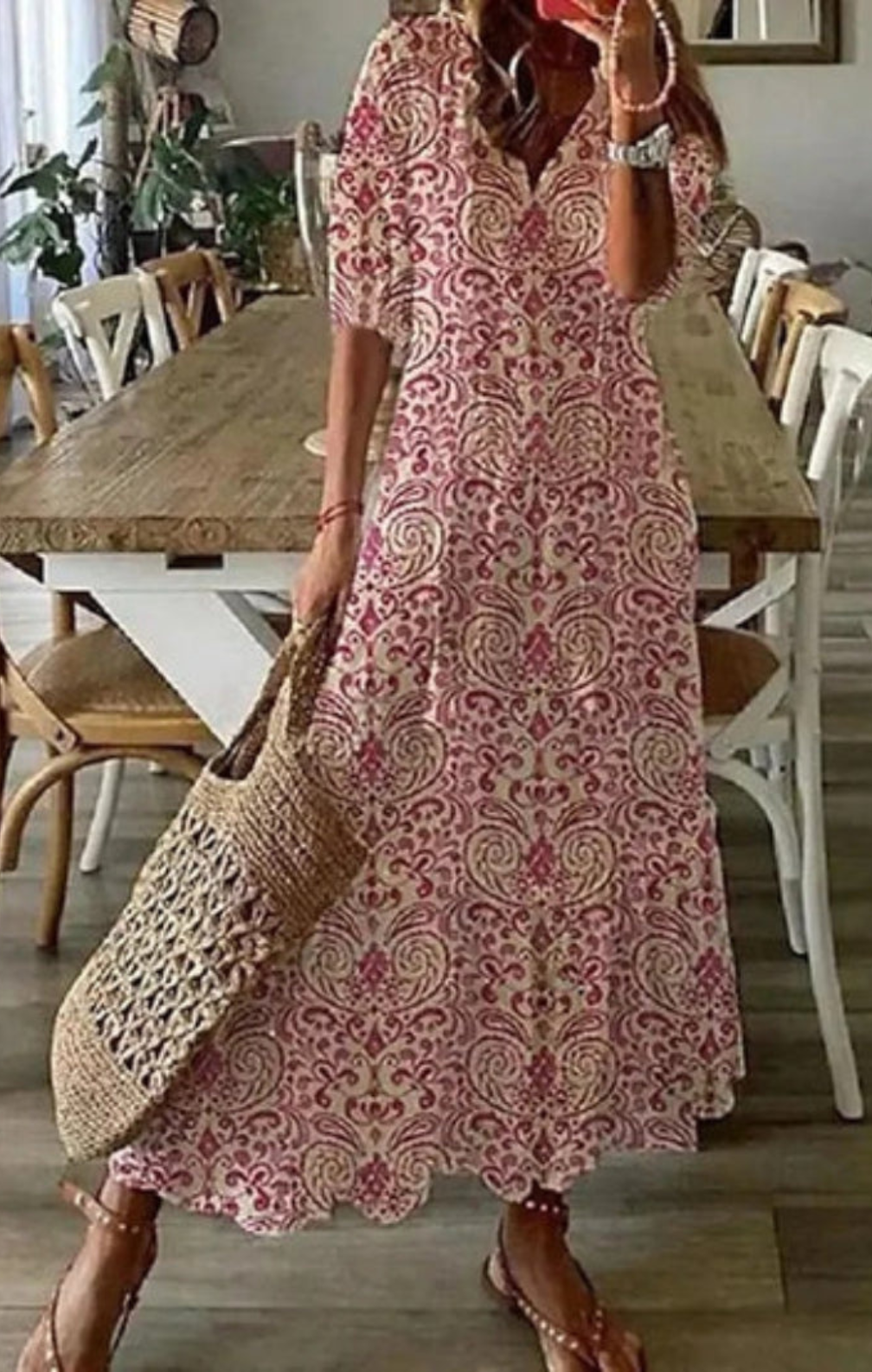 Marisol - Long Bohemian Style Dress