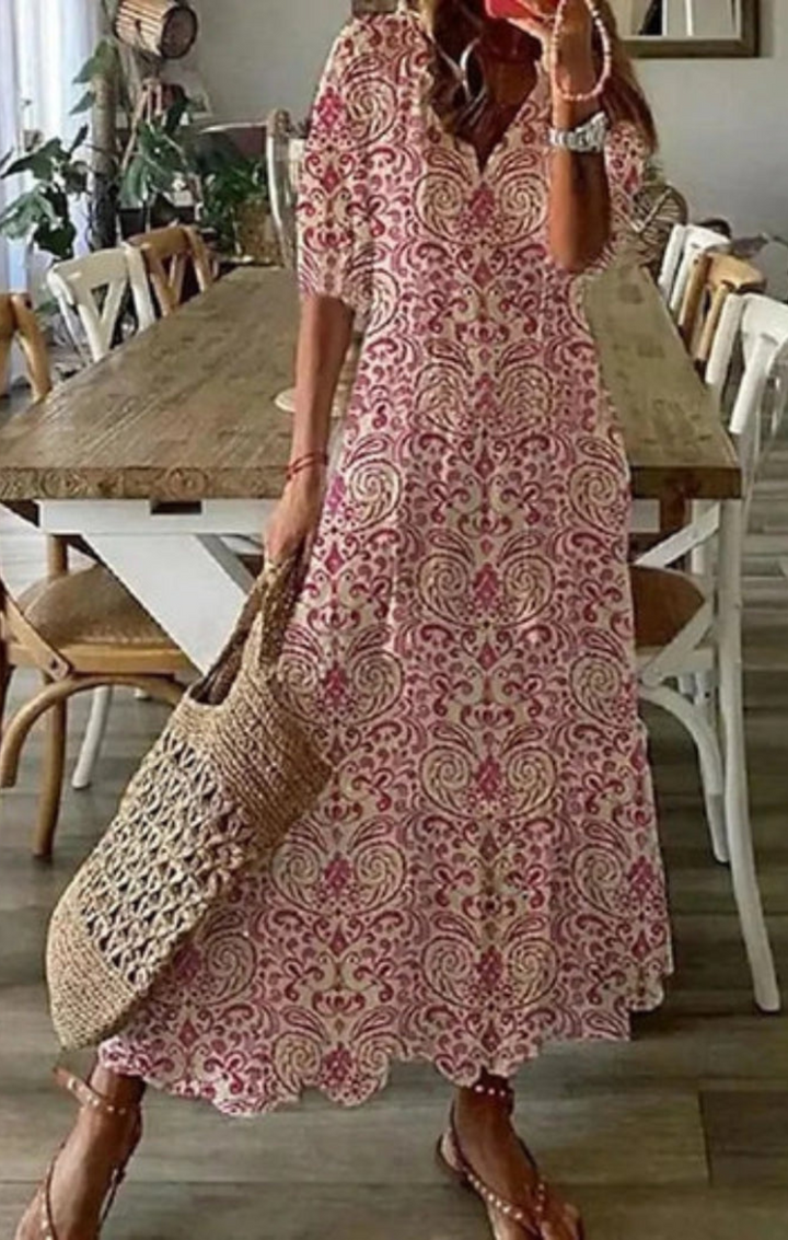 Marisol - Long Bohemian Style Dress