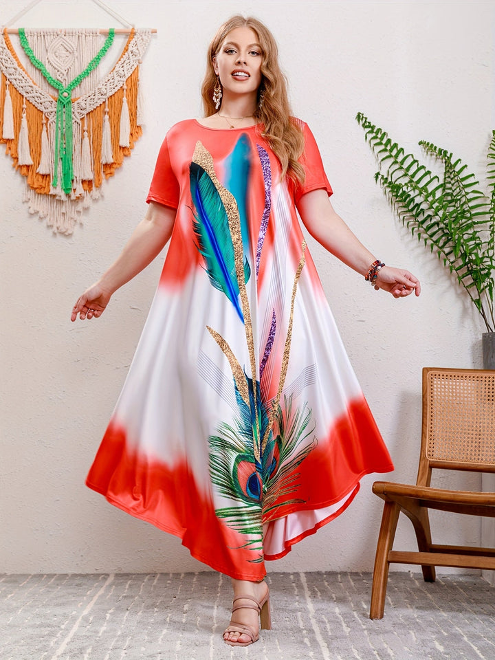 Karen - Plus Size Floral Dress