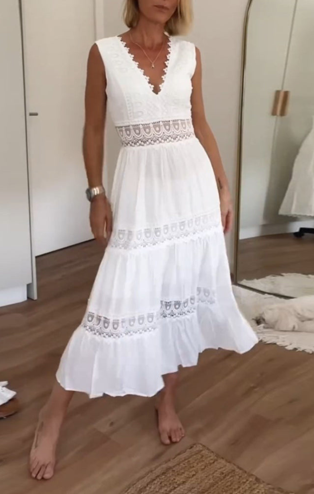 Annabelle - Flowy, Elegant Bohemian Robe Dress