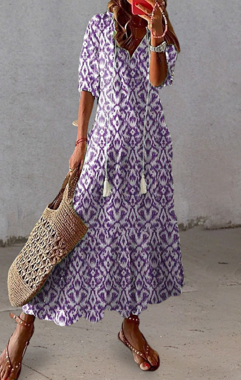 Marisol - Long Bohemian Style Dress