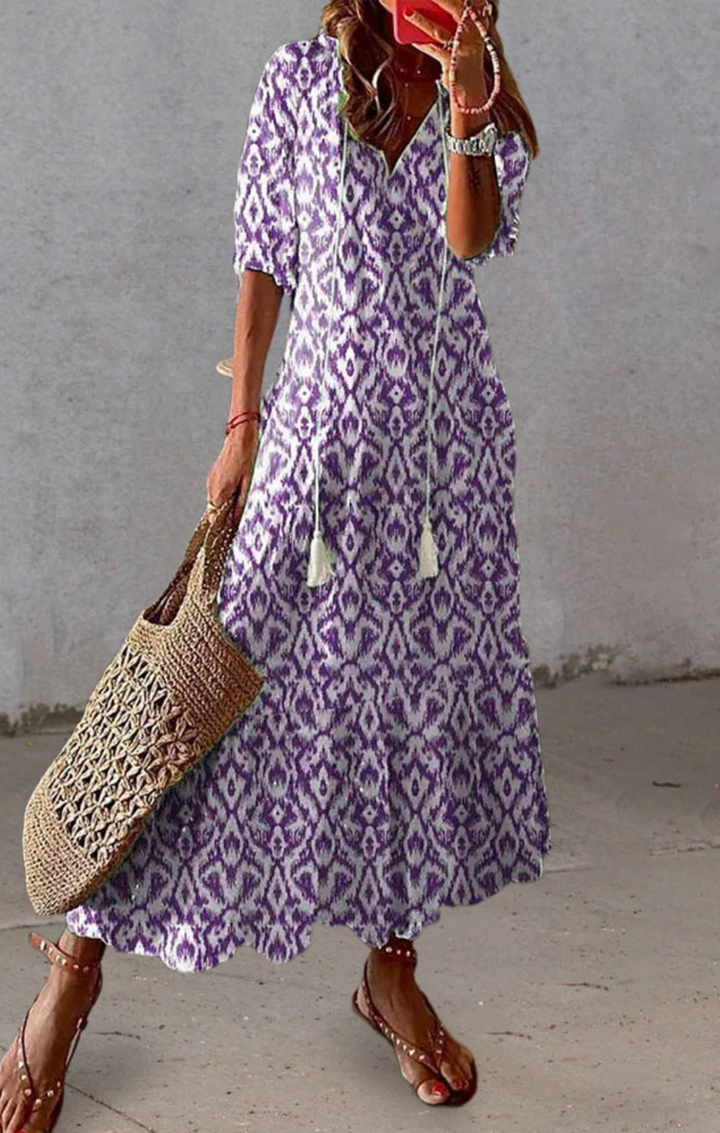 Marisol - Long Bohemian Style Dress