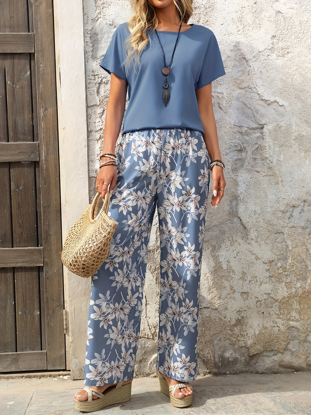 Peyton™ - Comfortable Blouse and Pants Set