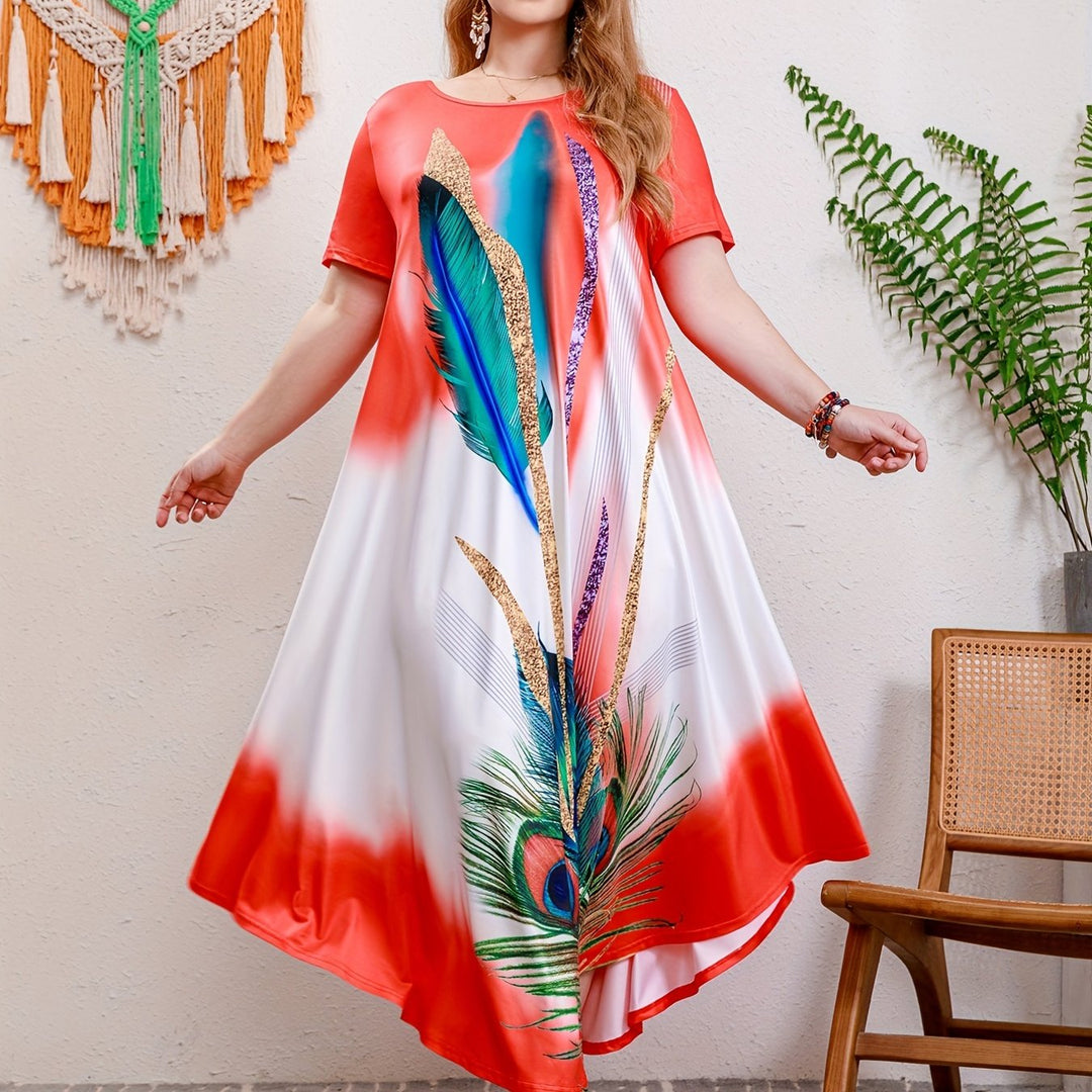 Karen - Plus Size Floral Dress