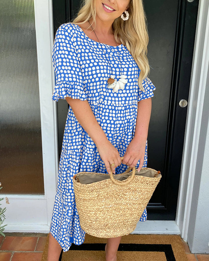 Zoe™ | Polka Dot Elegance Dress