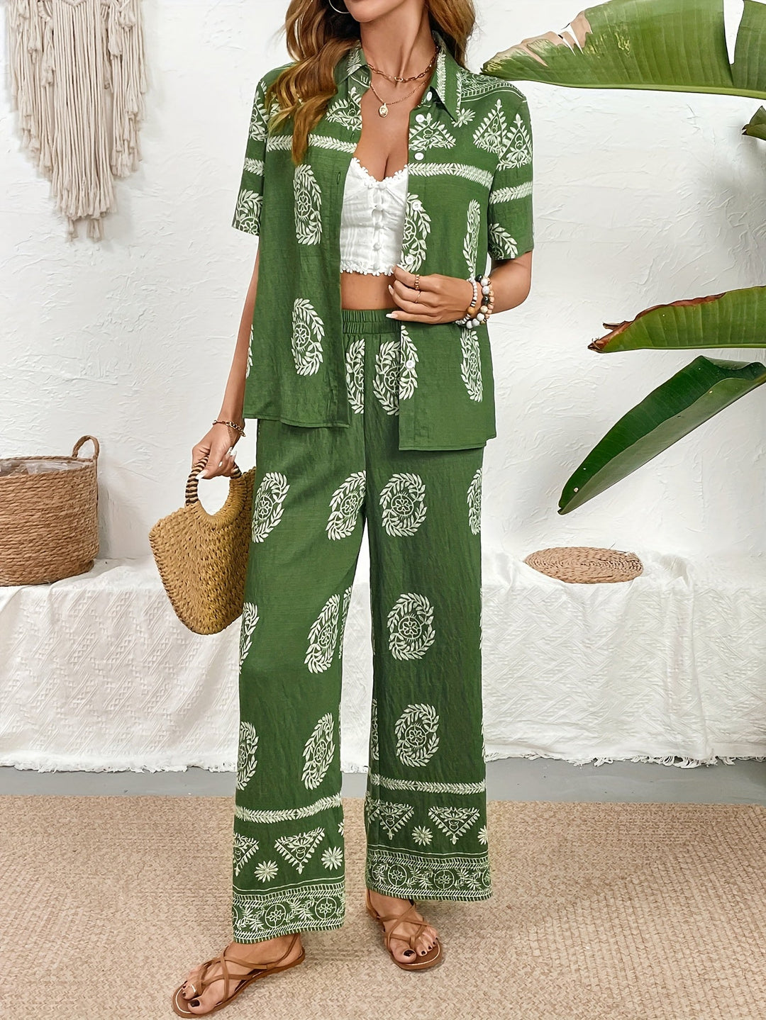 Lily™ - Ethnic Two-Piece Set