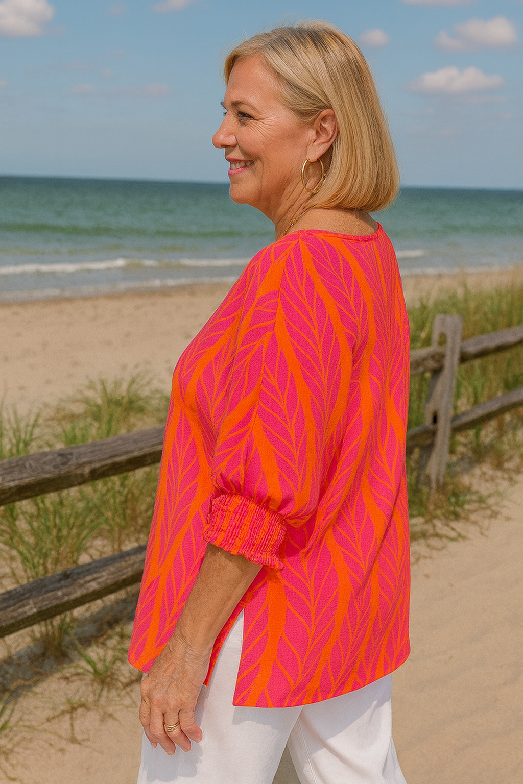 Elandra | FlatterFit Blouse – Confidence, Comfort & Coverage