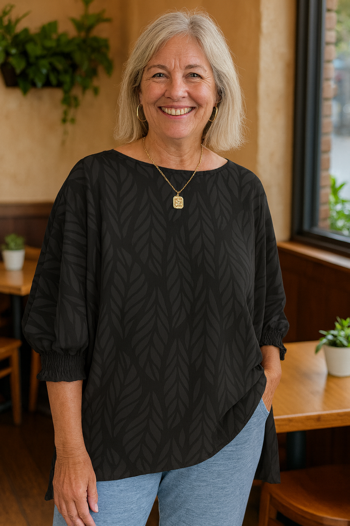 Elandra | FlatterFit Blouse – Confidence, Comfort & Coverage