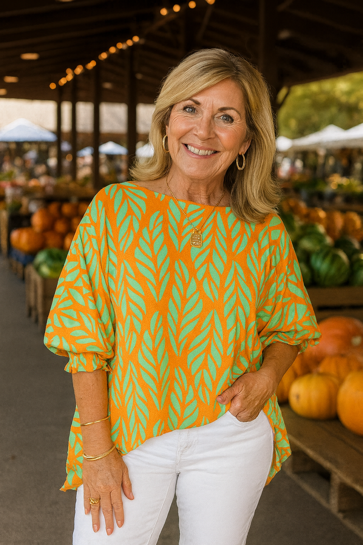 Elandra | FlatterFit Blouse – Confidence, Comfort & Coverage