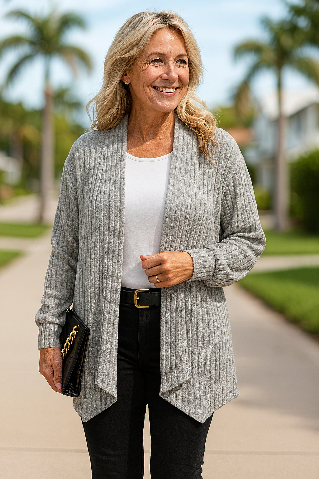Calina | Lightweight Knit Cardigan – Confidence in motion