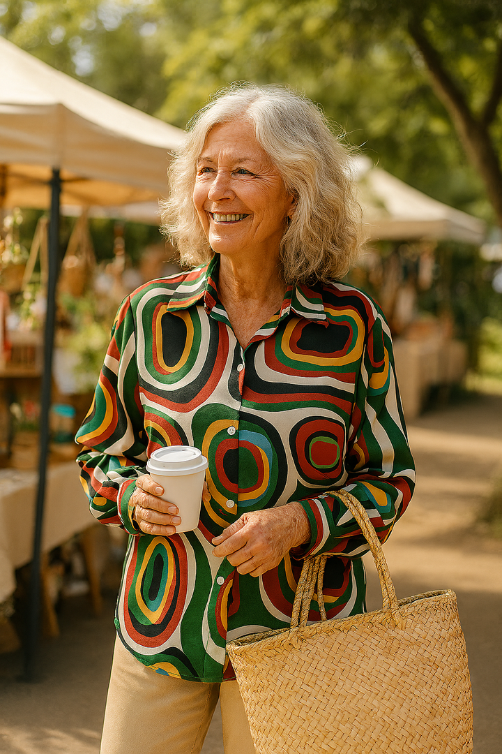 Carys | Artful Ease Blouse