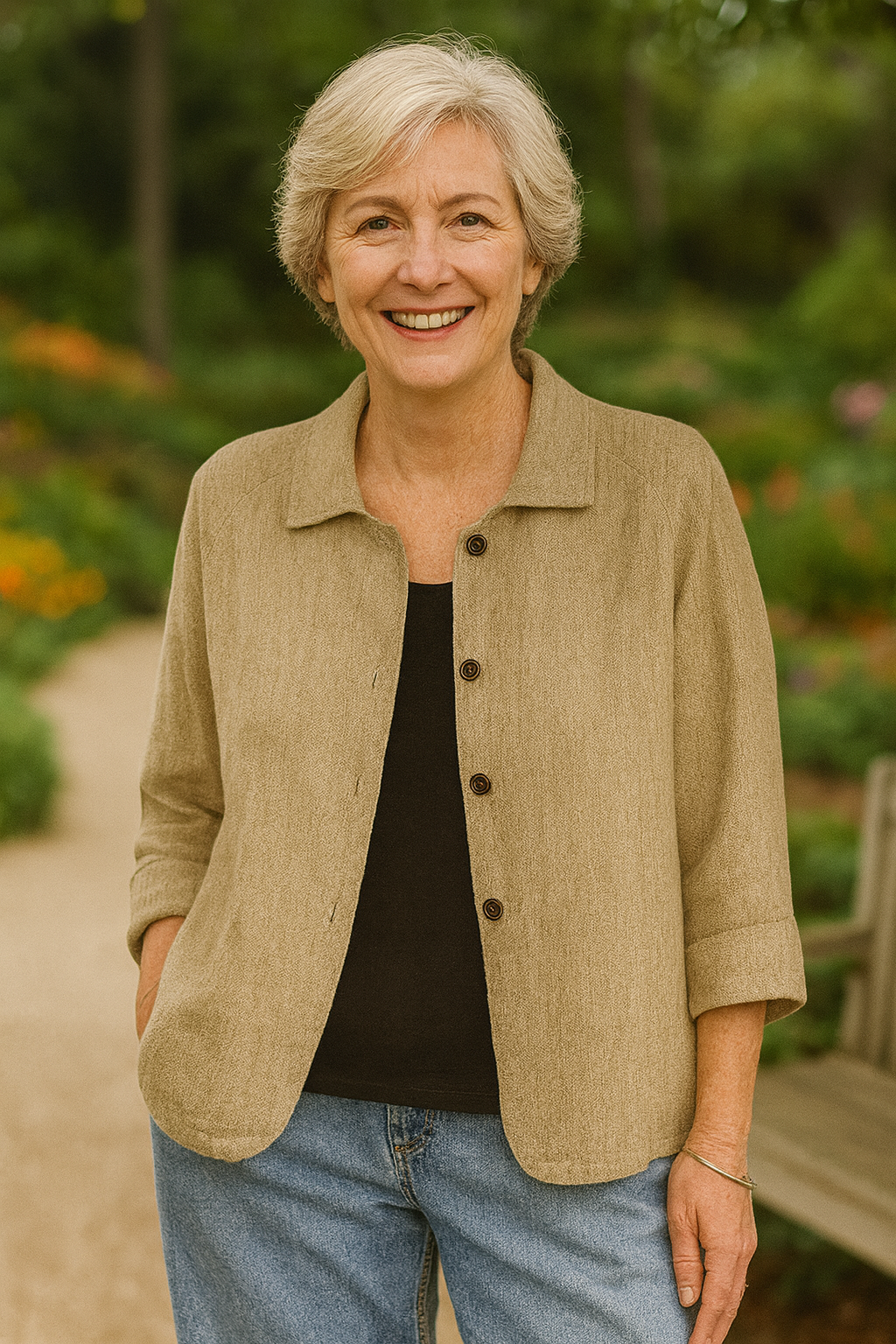 Serenya | Comfort Layer Jacket – Light, Flattering & Timeless