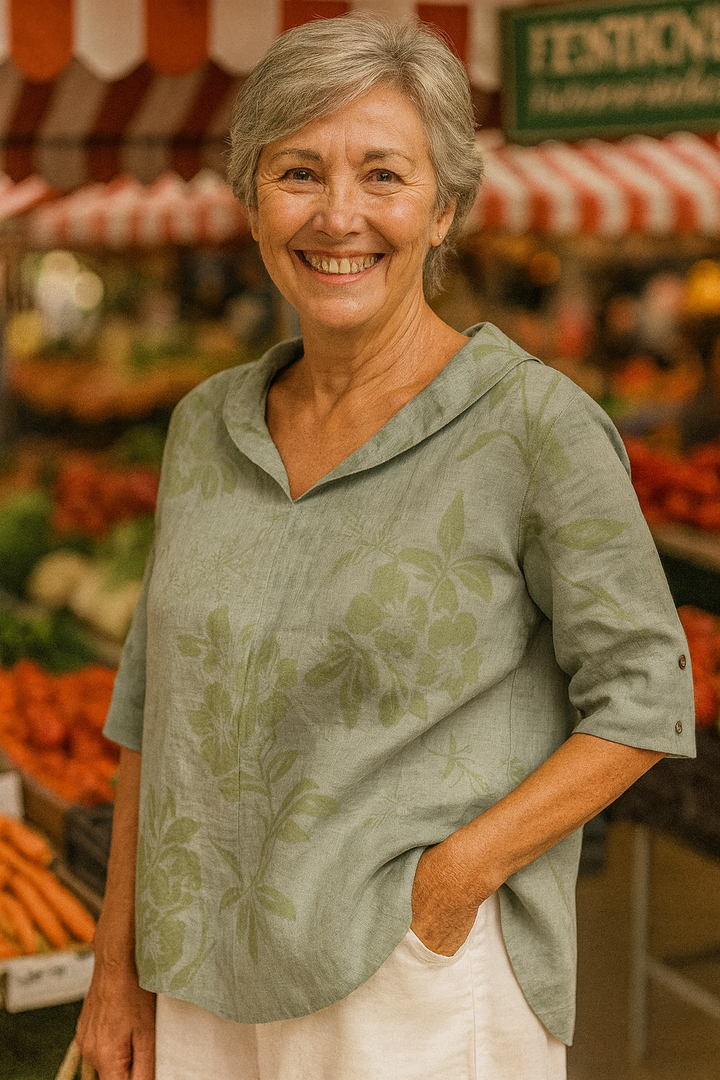 Maristelle | Bloom Blouse – Flattering Fit, Carefree Comfort