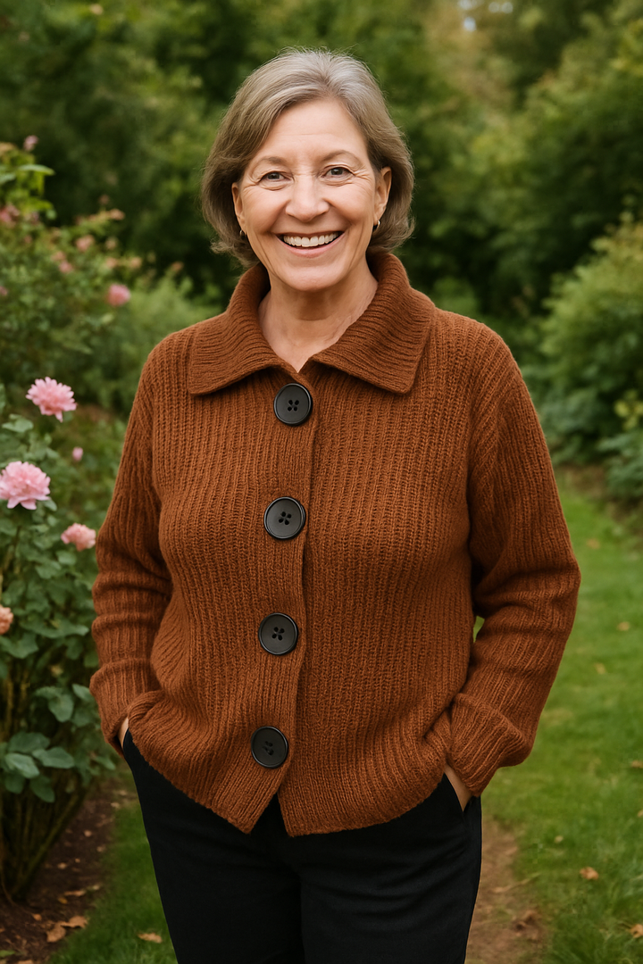 Emmeline | Heritage Knit Cardigan - softness, warmth, confidence