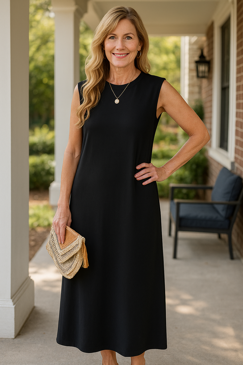 Emma™ | Sleeveless Casual Maxi Dress