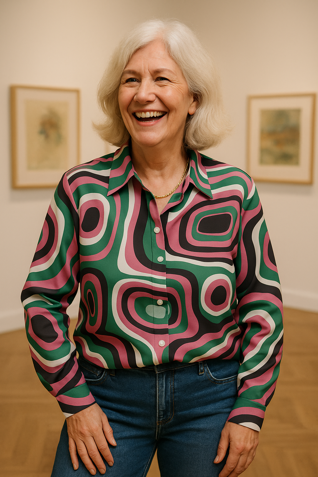 Carys | Artful Ease Blouse