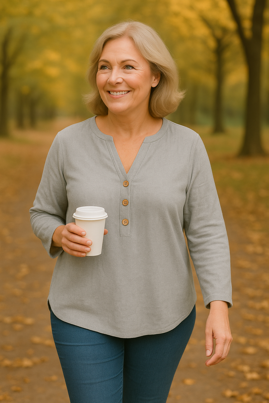 Raina EaseFit Blouse