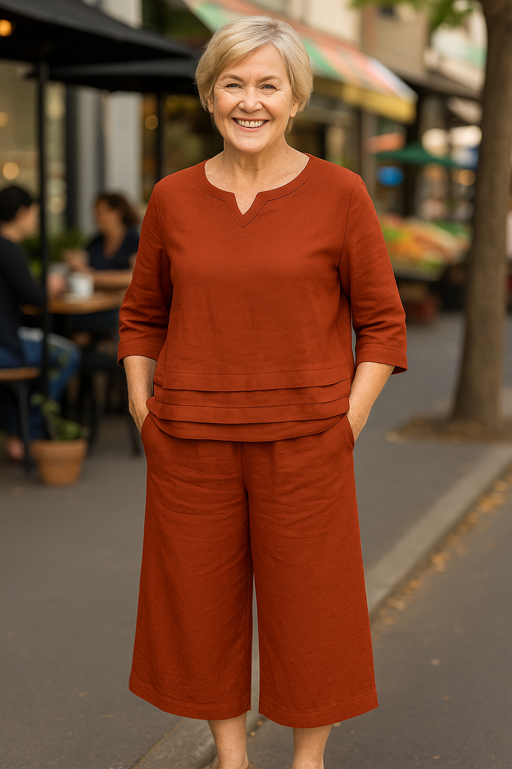 Karen 2 Piece Set – a stylish, breathable duo designed for real women.