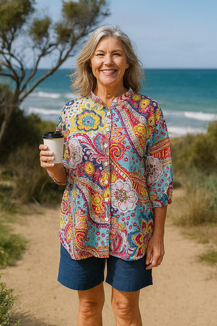 Sabine | Comfort Blouse – Colour With Class