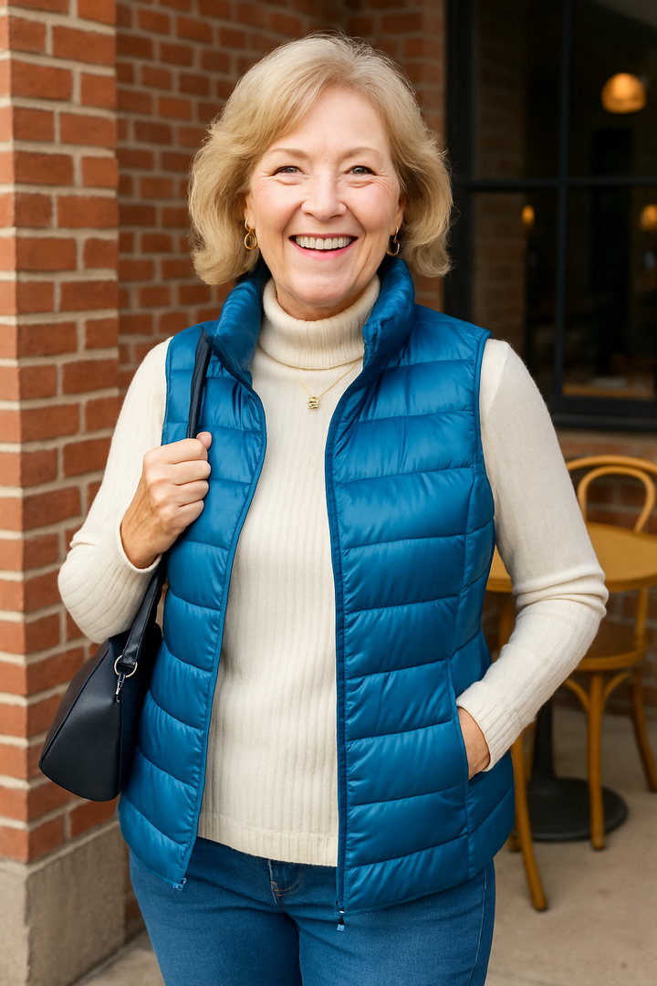 Velora | ComfortVest – Waterproof Elegance for Real Life