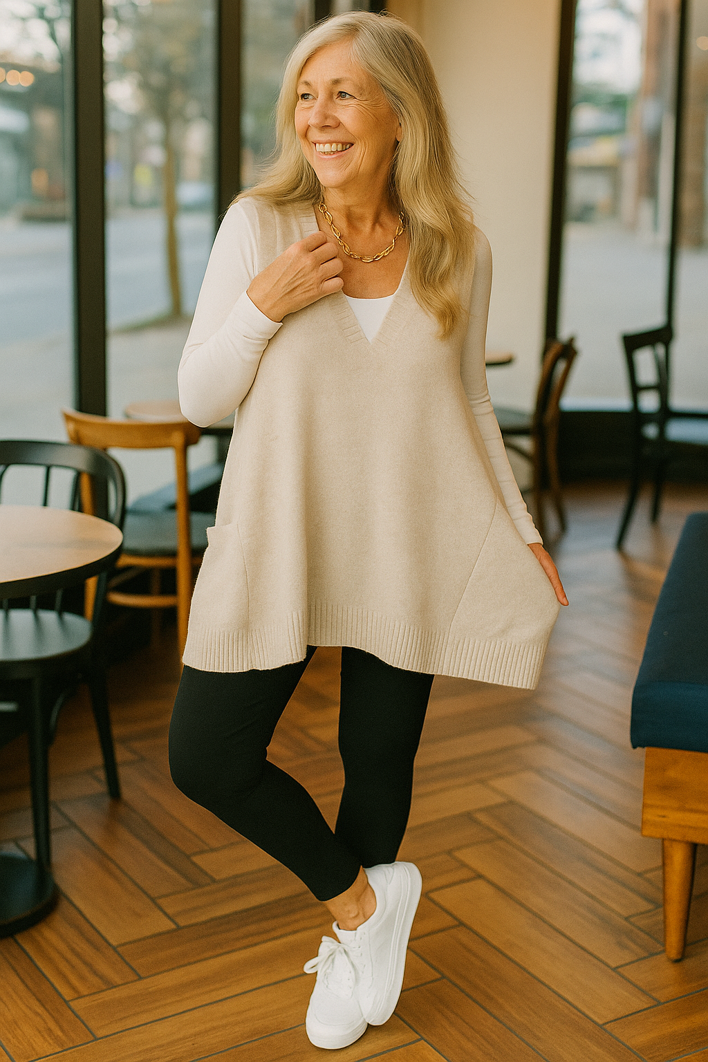 Everelle | CozyKnit Vest – Soft Elegance, Effortless Layers