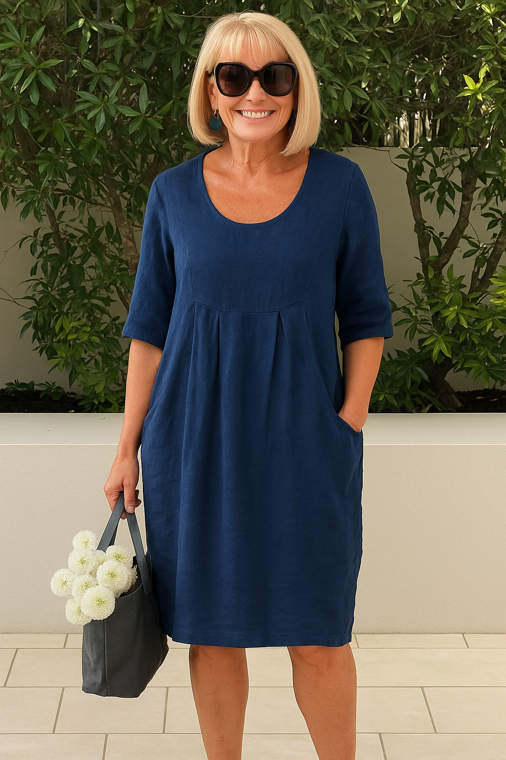 Brenda™ | Relaxed Pocket Dress