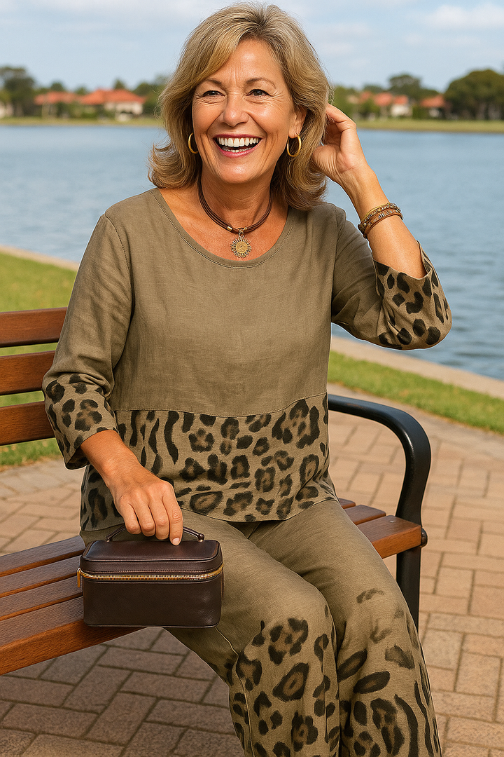 Nahla Ease 2‑Piece Set – Confidence with a Touch of Wild