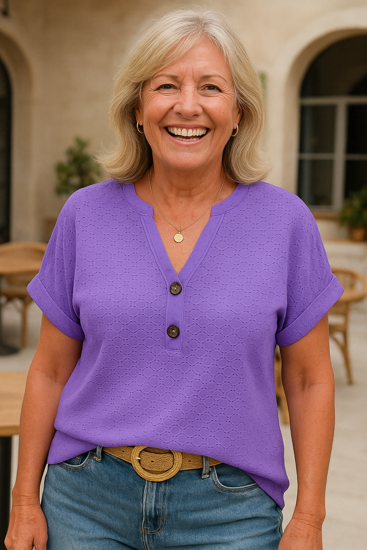 Joan | Blouse – Flattering Fit, Zero Cling, All Confidence