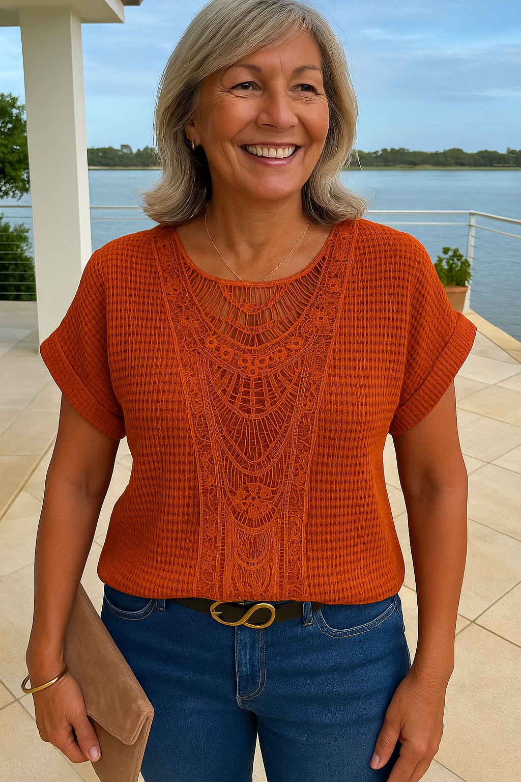 Leona | Soft Lace Boho Top — For Real Comfort, Real Style