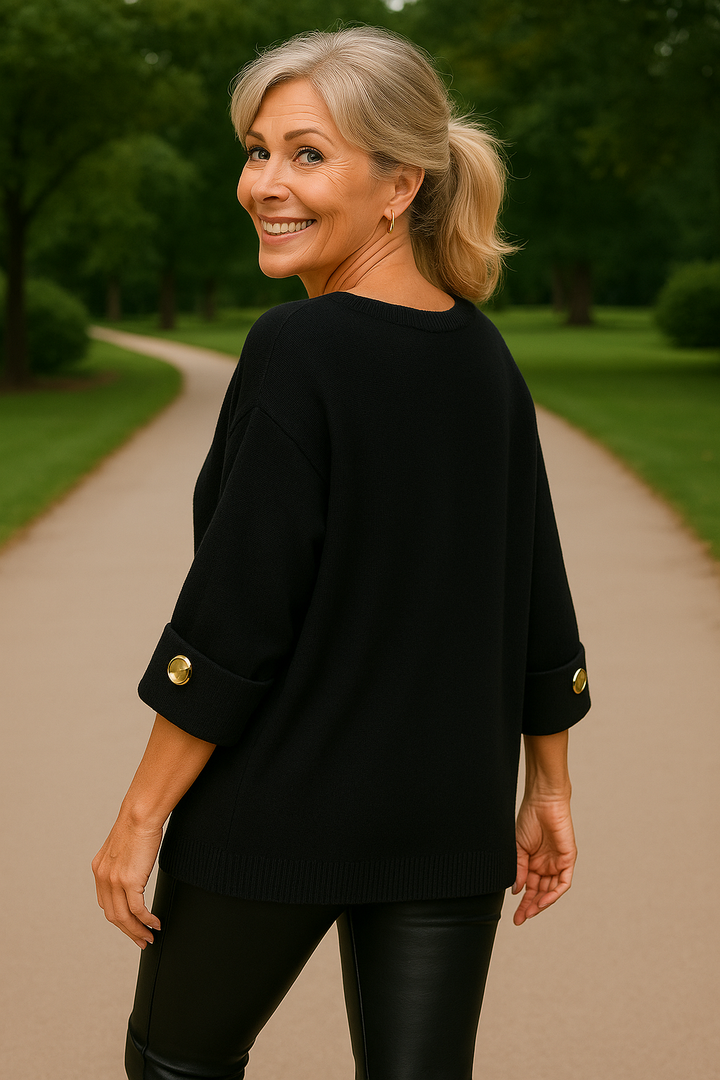 Danika | Sweater Blouse – Effortless Elegance, Everyday Comfort