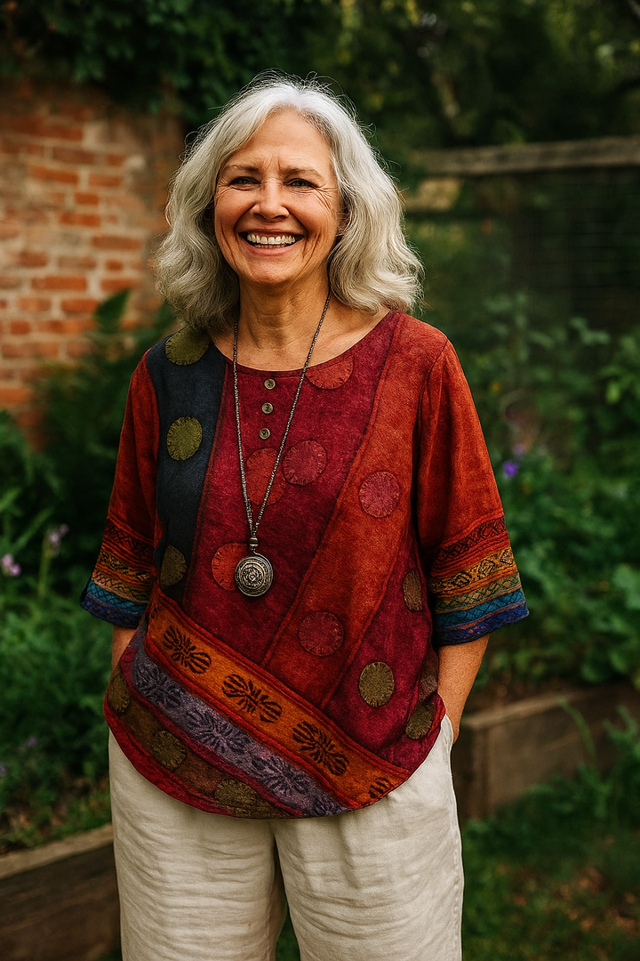 Chloe | Artistic Top – Flows Gently, Flatters Beautifully