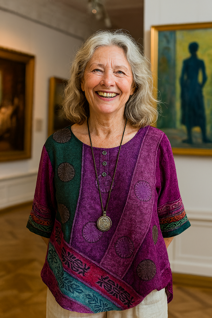 Chloe | Artistic Top – Flows Gently, Flatters Beautifully