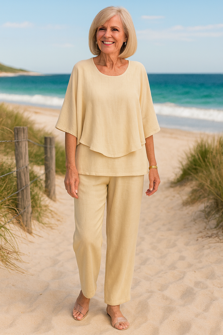 Donna | Sophisticated Two-Piece Set – Effortless Style, Lasting Comfort
