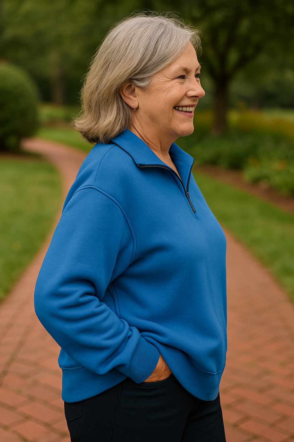 Bindi Quarter-Zip Knit