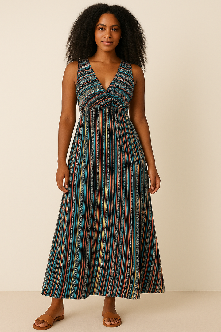 Leire – Striped Summer Dress